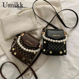 Diamond Lattice Shoulder Bags Crossbody Tote Satchel for Women