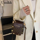Diamond Lattice Shoulder Bags Crossbody Tote Satchel for Women