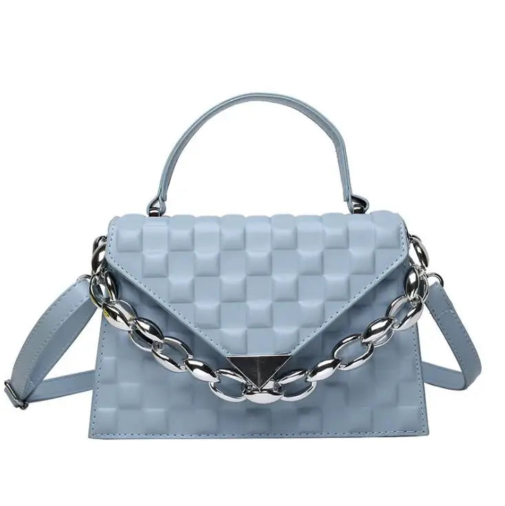 Diamond Lattice Shoulder Crossbody Bag for Women Chain Handbag