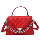 Diamond Lattice Shoulder Crossbody Bag for Women Chain Handbag