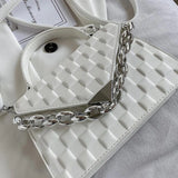 Diamond Lattice Shoulder Crossbody Bag for Women Chain Handbag