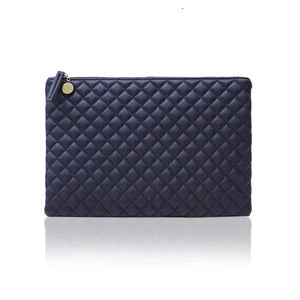 Diamond Lattice Women Clutch Bag PU Leather Envelope Bag Party Evening Bags