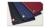 Diamond Lattice Women Clutch Bag PU Leather Envelope Bag Party Evening Bags