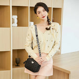 Diamond Pattern Square Shoulder Bags for Women PU Leather Crossbody Bags