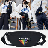 Diamond Print Waist Bag Chest Pack Crossbody Bag