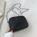 Diamond Women Bag Casual Chain Female Messenger Shoulder Bags Handbags