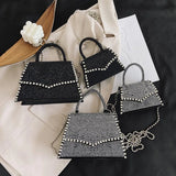 Diamond Women's Tote Shoulder Bag Chain Handbag Flap Crossbody
