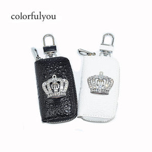 Crocodile Pattern Key Case Large Capacity Organizer