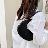 Diamond-Encrusted Underarm Bag for Women