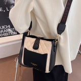 Diamond Grid Women's Shoulder Bag High-Quality PU Leather Crossbody Bag