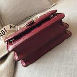 Diamond Shape Women's Shoulder Bag PU Ladies Messenger Bag