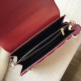 Diamond Shape Women's Shoulder Bag PU Ladies Messenger Bag