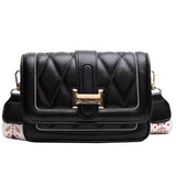 Diamond Shape Women's Shoulder Bag PU Ladies Messenger Bag