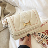 Diamond Shape Women's Shoulder Bag PU Ladies Messenger Bag