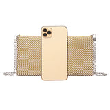 Diamonds Clutch Bag Party Clutches Female Chain Bags Rhinestone Wallet