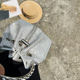 Rhinestone Chain Handbags Shoulder Bags Ladies Purse Evening/Party/Wedding Pouch
