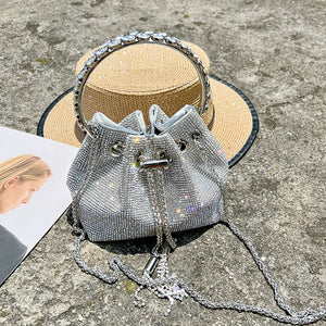 Rhinestone Chain Handbags Shoulder Bags Ladies Purse Evening/Party/Wedding Pouch