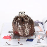 Diamonds Shoulder Women's Bag Handbag for Woman Shining Flagon Evening Bags