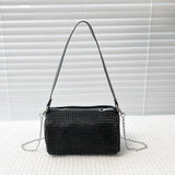 Diamonds Crossbody Shoulder Bag Chain Zipper Purse