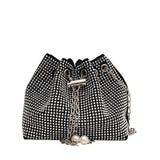 Diamonds Women Bucket Bag Chain Crossbody Messenger Satchels Bag