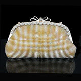Diamonds Evening Bags Clutch Crystal Handbag Wedding Party Chain