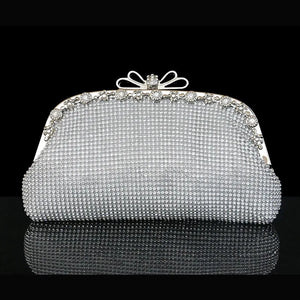 Diamonds Evening Bags Clutch Crystal Handbag Wedding Party Chain