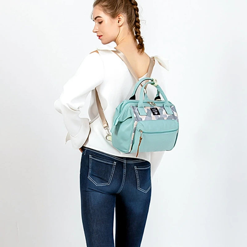 Diaper Bag Backpack with Insulated Pocket, Stylish and Durable Nappy Bags