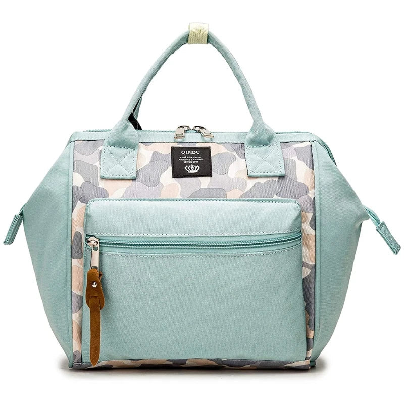 Diaper Bag Backpack Stylish Portable with Insulated Pocket Durable Nappy Bags