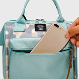 Diaper Bag Backpack Stylish Portable with Insulated Pocket Durable Nappy Bags