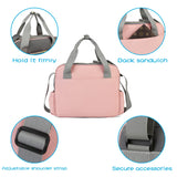 Pink Gray Mummy Maternity Nappy Diaper Bag