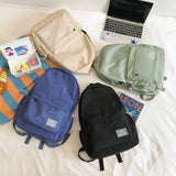 Nylon Women Backpack Student School Bag Travel Backpacks Teenage Girls