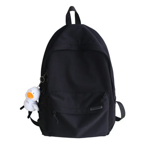 Diehe Large Capacity Waterproof Nylon Women Backpack