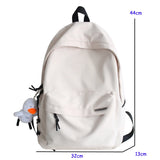 Diehe Large Capacity Waterproof Nylon Women Backpack