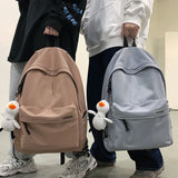 Diehe Large Capacity Waterproof Nylon Women Backpack