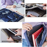 Nylon 13 inch Laptop Liner Bag A4 File Travel Organizer