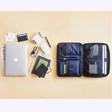 Nylon 13 inch Laptop Liner Bag A4 File Travel Organizer