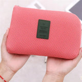 Storage Bag USB Cable Organizer Earphone Wire Case Pouch