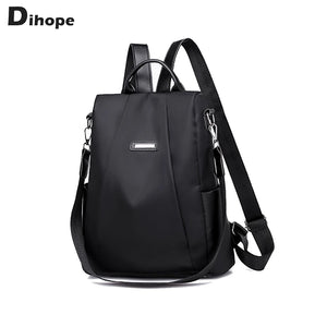 Waterproof Nylon Travel Laptop Backpack for Women
