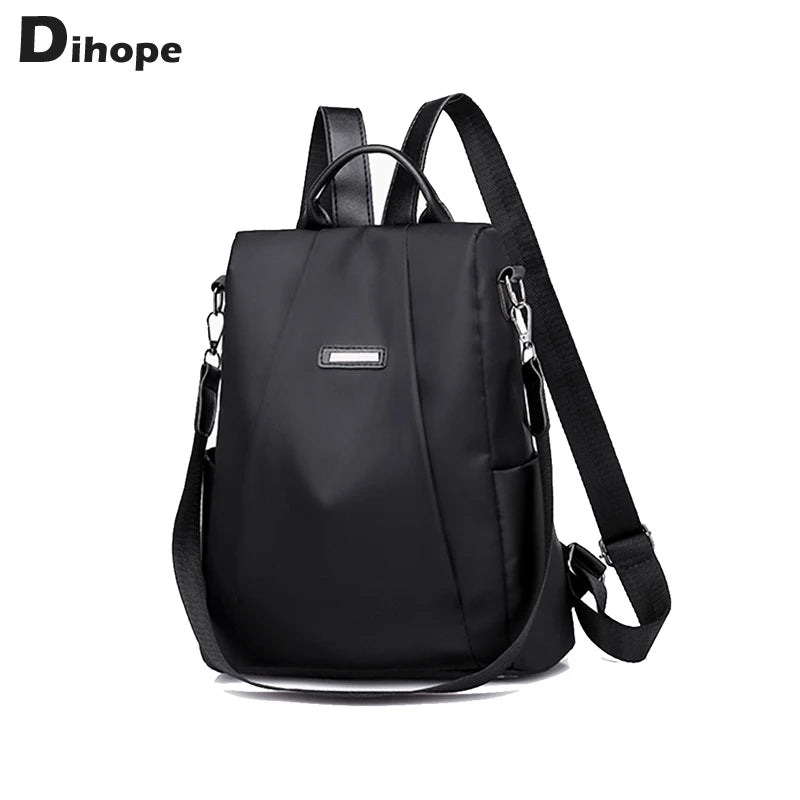 Waterproof Nylon Travel Laptop Backpack for Women