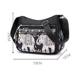 Elephant Women Shoulder Bag Dumpling Bags Casual Ladies Crossbody Bag