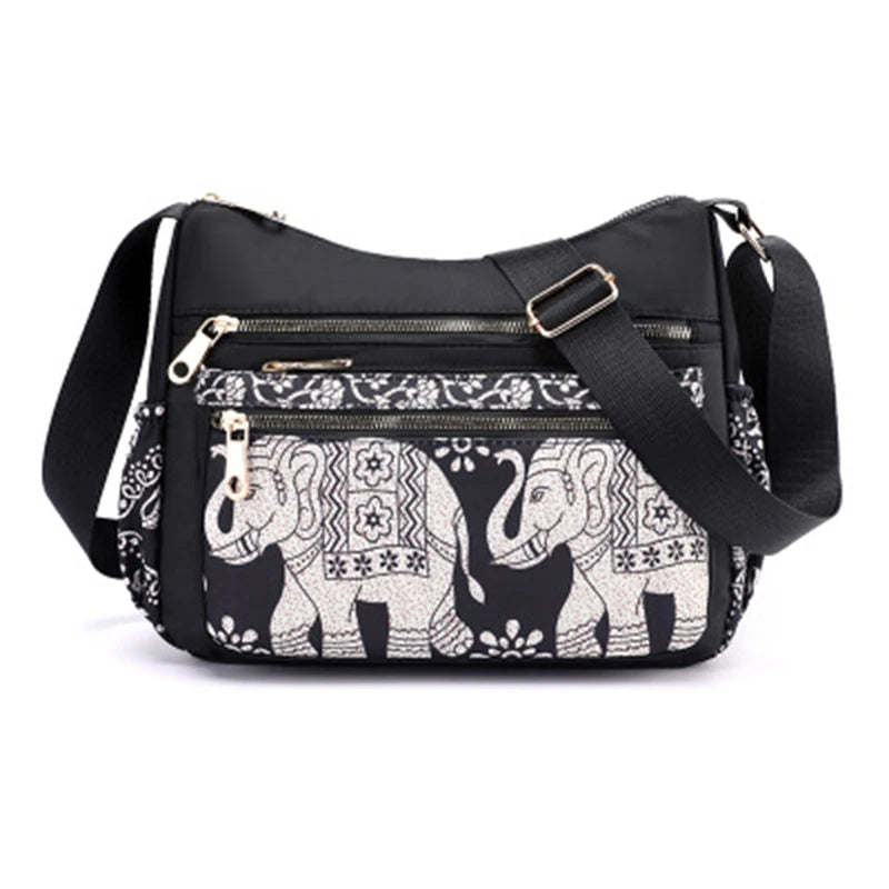 Elephant Women Shoulder Bag Dumpling Bags Casual Ladies Crossbody Bag