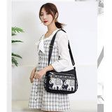 Elephant Women Shoulder Bag Dumpling Bags Casual Ladies Crossbody Bag