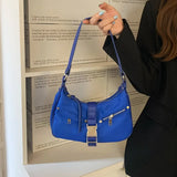 Casual Nylon Shoulder Bag Lock Hobo Handbags Totes WHDV2199