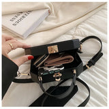 Small Square Crossbody Bag Shoulder Funny Radi