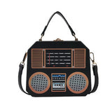 Small Square Crossbody Bag Shoulder Funny Radi