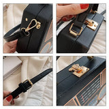Small Square Crossbody Bag Shoulder Funny Radi