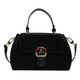 Vintage Crossbody Bag for Women PU Leather Ladies Handbag