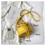 Women Bucket Shoulder Crossbody Bag WHD2229