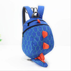 Dinosaur Anti-lost Kids Backpack Cartoon Schoolbag