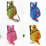 Dinosaur Anti-lost Kids Backpack Cartoon Schoolbag